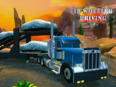 Igra 18 Wheeler Driving Sim spletu