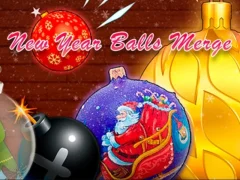 Igra New Year Balls Merge spletu