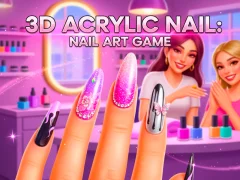 Igra 3D Acrylic Nail: Nail Art Game spletu