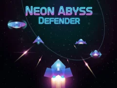 Igra Neon Abyss Defender spletu