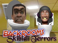 Igra Backrooms Skibidi terrors spletu