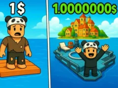 Igra Roblox: Raft Tycoon spletu