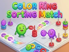 Igra Color Ring Sorting Match spletu