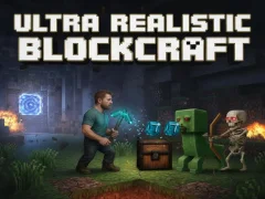 Igra Ultra Realistic BlockCraft spletu