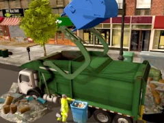 Igra Town Clean Garbage Truck spletu