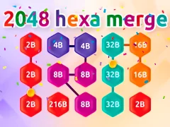 Igra 2048 Hex Chain Merge spletu