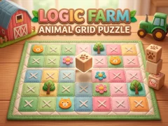 Igra Logic Farm: Animal Grid Puzzle spletu