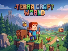 Igra Terra Craft World spletu