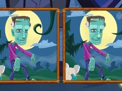 Igra Halloween Find the Differences spletu