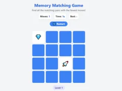 Igra Memory Matching Game spletu