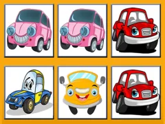 Igra Funny Cars Memory spletu