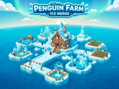 Igra Penguin Farm - Ice Merge spletu