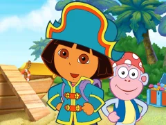 Igra Dora The explorer Dora's Pirate Boat Treasure Hunt spletu