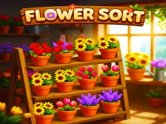 Igra Flower Sort spletu