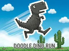 Igra Doodle Dino Run spletu
