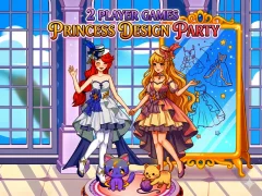 Igra 2 Player Games Princess Design Party spletu
