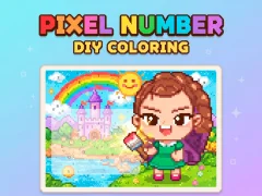 Igra Pixel Number  DIY Coloring spletu
