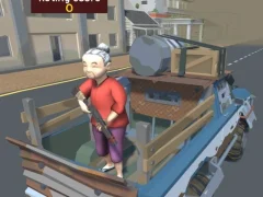 Igra Grandma with Machine Gun Apocalypsis spletu