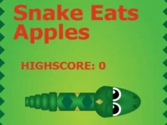Igra Snake Eats Apples spletu