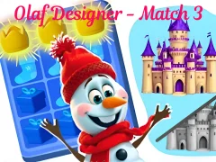 Igra Olaf Designer - Match 3 spletu