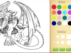 Igra Dragon Chimera Coloring Book spletu