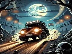 Igra Racing Car Destroying Zombie spletu