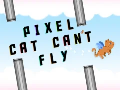 Igra Pixel cat can't fly spletu