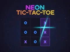 Igra Neon Tic-Tac-Toe spletu