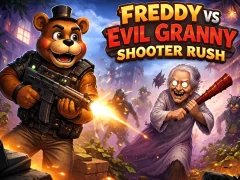 Igra Freddy vs Evil Granny Shooter Rush spletu