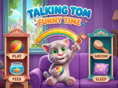 Igra Talking Tom Funny Time spletu