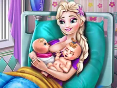Igra Ice Queen Twins Birth spletu