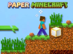 Igra Paper Minecraft spletu