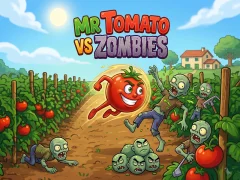 Igra Mr Tomato VS Zombies spletu