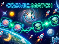 Igra Cosmic Match spletu