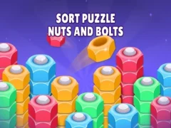 Igra Sort Puzzle Nuts and Bolts spletu