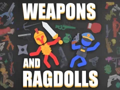 Igra Weapons and Ragdolls spletu
