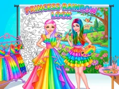 Igra Princess Rainbow Look spletu