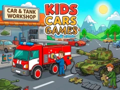 Igra Kids Cars Games spletu