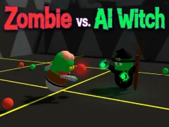 Igra Zombie vs. AI Witch spletu