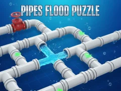 Igra Pipes Flood Puzzle spletu
