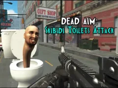 Igra Dead Aim: Skibidi Toilets Attack spletu