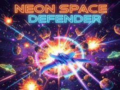 Igra Neon Space Defender spletu