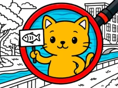 Igra Find The Cat Cat Search spletu