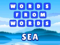 Igra Words from words: Sea spletu