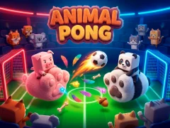 Igra Animal Paws Pong spletu