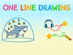 Igra One Line Drawing spletu