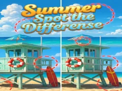 Igra Summer Spot the Differense spletu