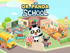 Igra Dr Panda School spletu
