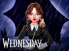 Igra Celebrity Wednesday Addams Style spletu