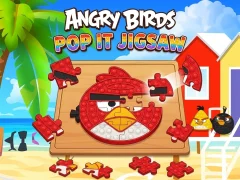 Igra Angry Birds Pop It Jigsaw spletu